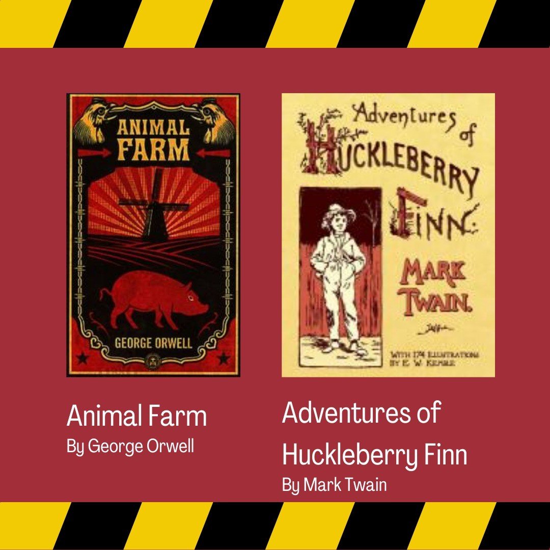 CUAlibraries's tweet image. To continue celebrating Banned Books Week we are sharing some books that have been challenged throughout the years that we have in our collection 📚 Many consider these books to be modern classics and they are read for school and pleasure alike! #bannedbooksweek #mullenlibrary