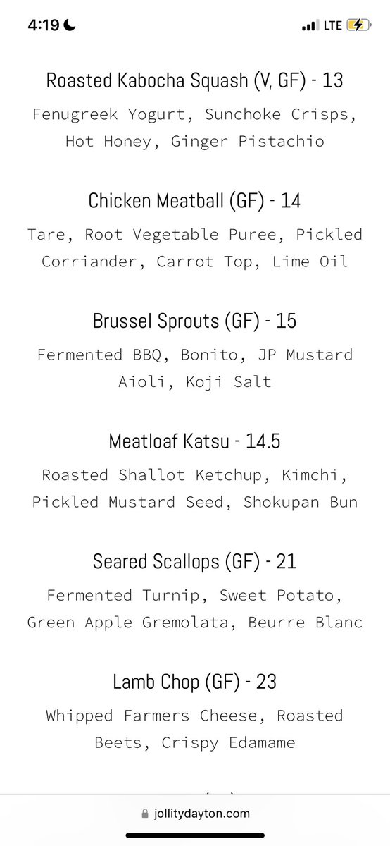 BarbNewcomer's tweet photo. @chrissyteigen Eat at Jollity! It’s Dayton, but soooo worth the drive. Every dish is thoughtful and intentional and will make your stomach smile. https://t.co/ggspnFUuN9