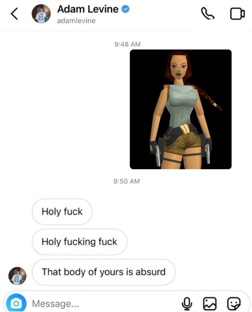 JustifyMyLee's tweet photo. More Adam Levine DMs have leaked. https://t.co/8sryypTkTd