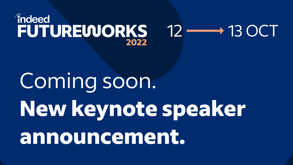 IndeedforENT's tweet photo. We’ve added a new and exciting celebrity speaker to Indeed FutureWorks 2022 in NYC. You don’t want to miss this. Claim your spot today.

Learn more: https://t.co/Vzt9ucSpOk

#FutureOfWork #FutureWorks https://t.co/wSSrbZcZjr