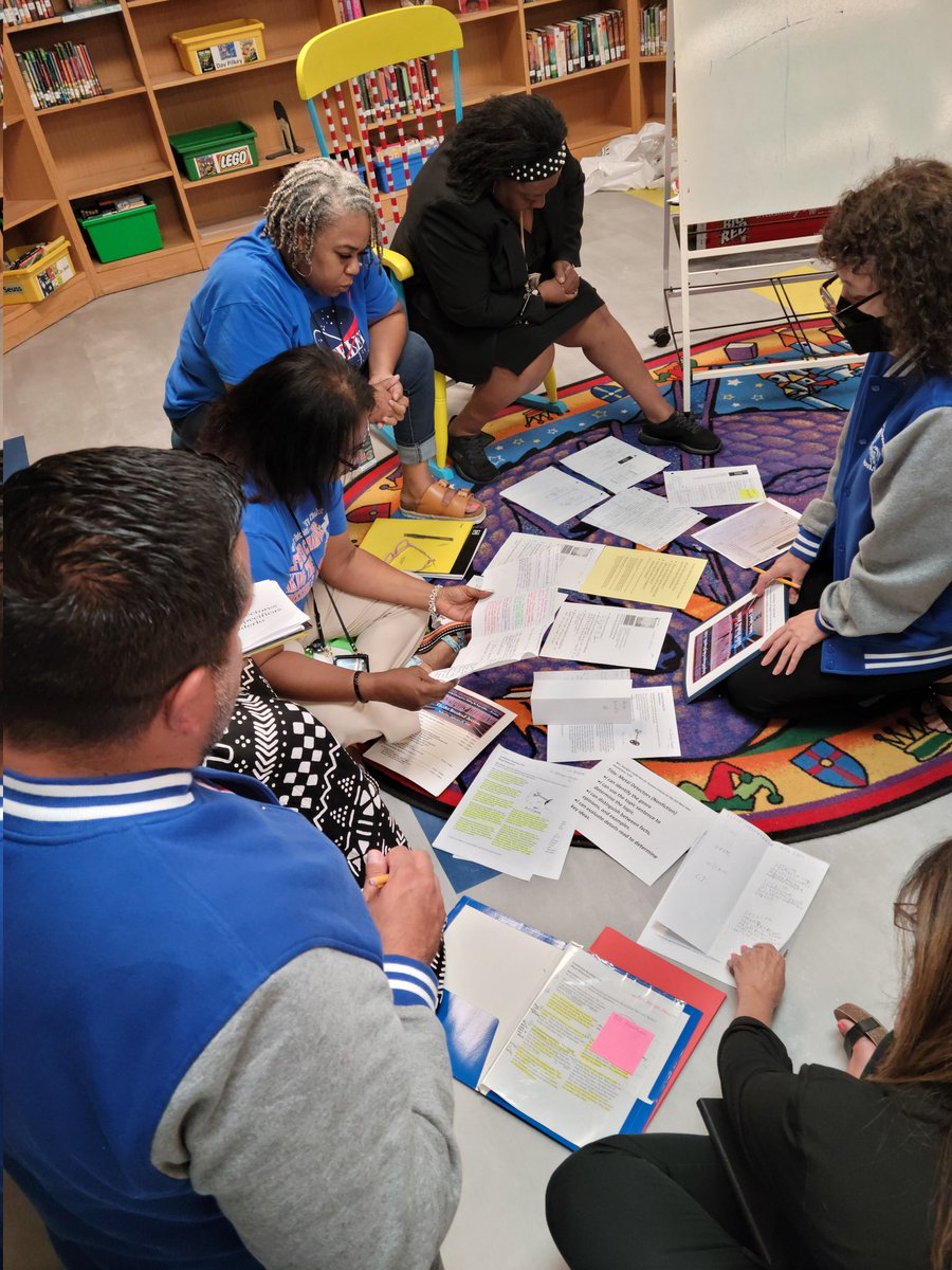 IFsDallasISD's tweet photo. Joined ILC @etlopie and ED @Tanya_N_Shelton for their cluster meeting today. Saw their campus leadership teams analyze student work samples &amp; compare to the exemplars. Do you see how these leaders are digging in!?! Amazing work that will change the game in student achievement! https://t.co/ZIIfYqIpvi