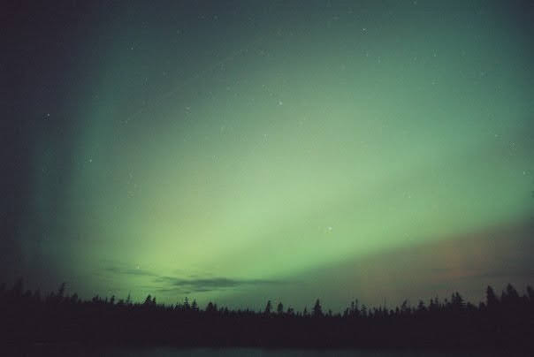 bartoncblair's tweet photo. Photo of the day. Northern Lights over Mooshorn lake. Brookside, Nova Scotia. https://t.co/q95qUBlkBQ