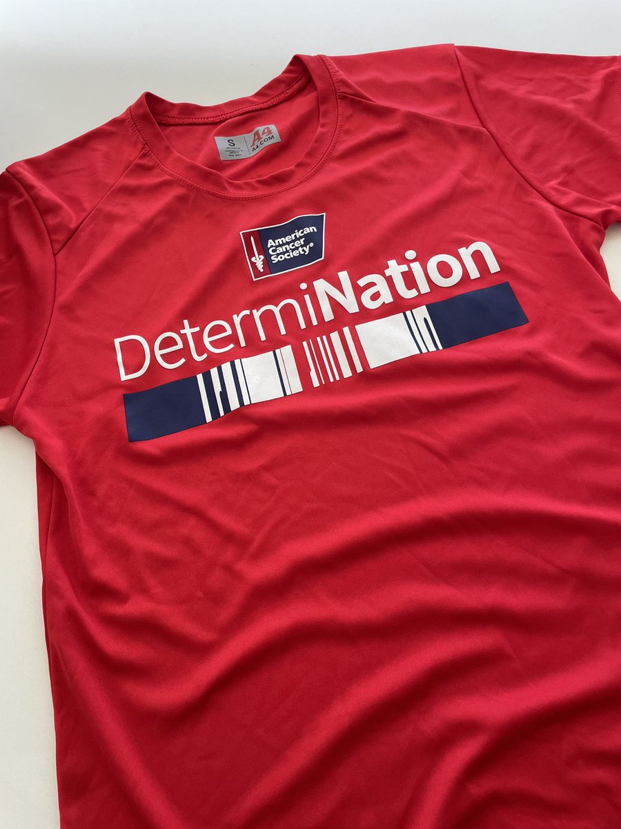 Team t-shirt has arrived. 
NYC, here we come. 🍎 
#nycmarathon2022 
#teamdetermination
#americancancersociety 
@nycmarathon 
@AmericanCancer