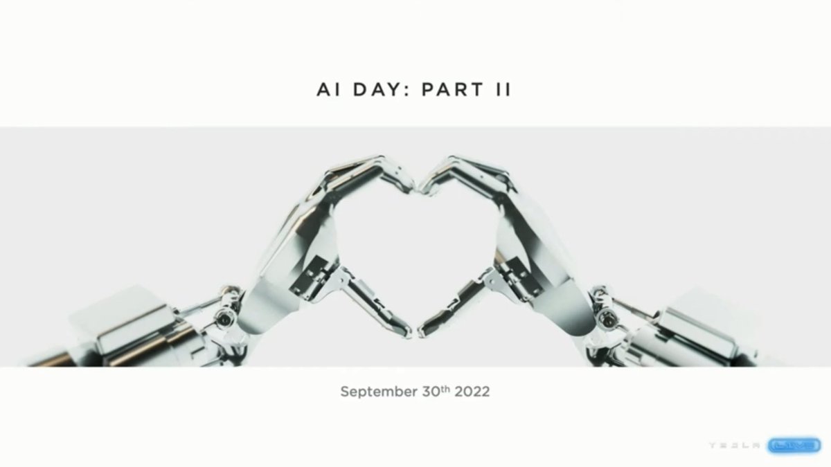 1LEOOEL1's tweet photo. [
                    9 Days Until #AI Day
] https://t.co/FkBkY8dDZw