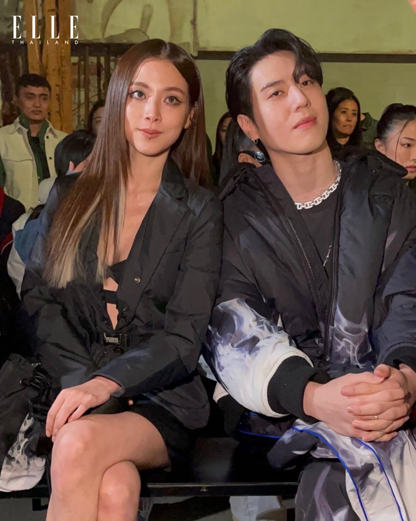 KYUGYEOMNATION's tweet photo. 📸 | VOGUE Thailand shares more pictures of #YUGYEOM and BAIFERN front row of OnitSuka Tiger MFW Show

#YUGYEOMxOnitsukaTiger 
#YUGYEOM_MilanFashionWeek https://t.co/8D3HaSKz5L