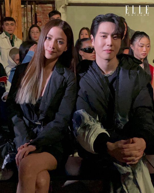 KYUGYEOMNATION's tweet photo. 📸 | VOGUE Thailand shares more pictures of #YUGYEOM and BAIFERN front row of OnitSuka Tiger MFW Show

#YUGYEOMxOnitsukaTiger 
#YUGYEOM_MilanFashionWeek https://t.co/8D3HaSKz5L