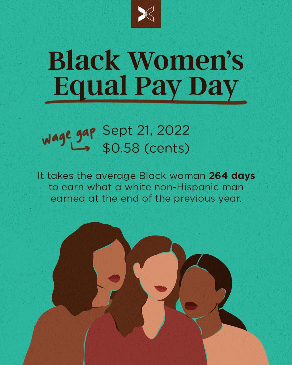 Today is a call to action, PAY BLACK WOMEN. 

#BlackWomensEqualPayDay