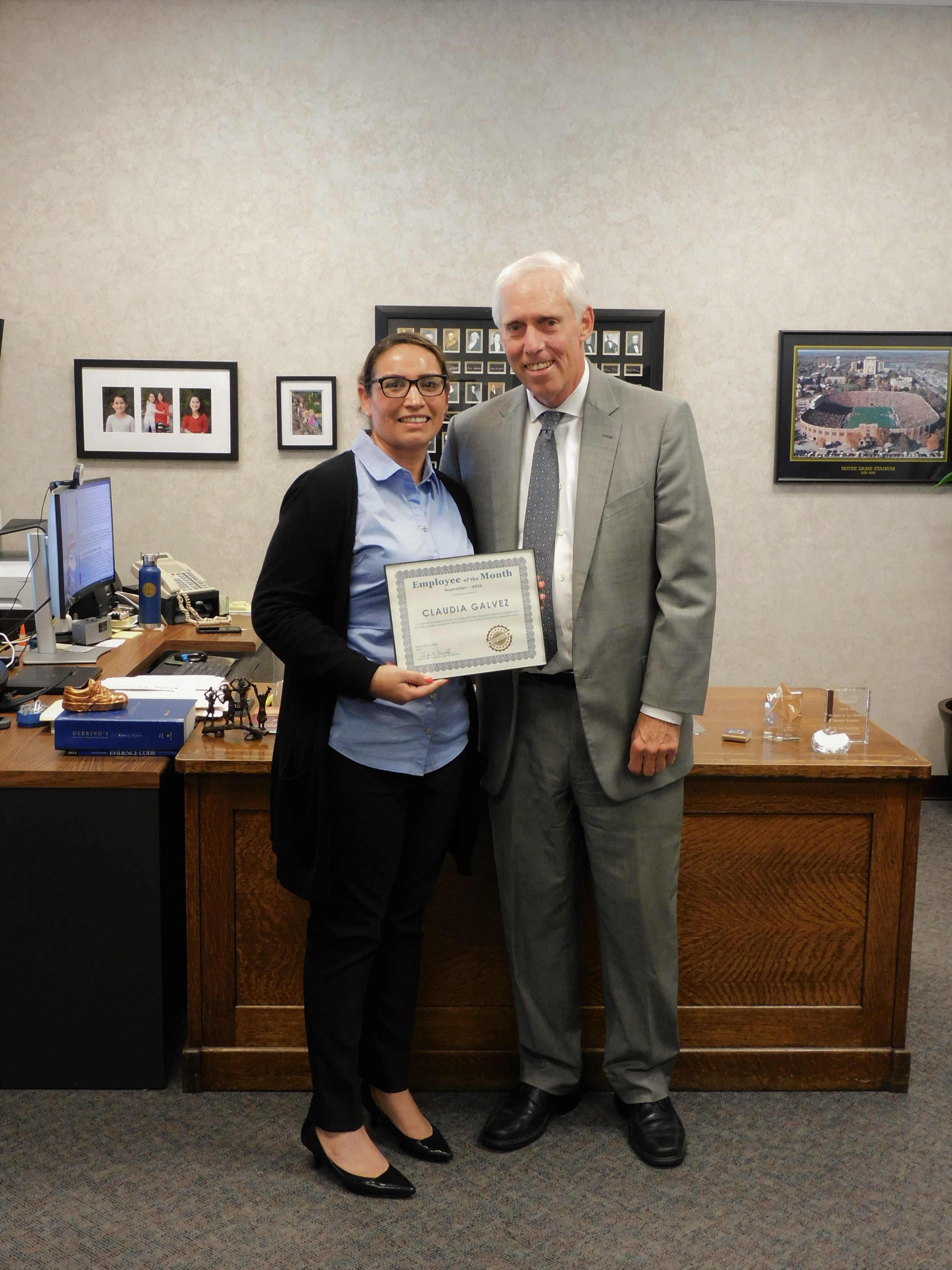 San mateo county district attorney on twitter to celebrate 