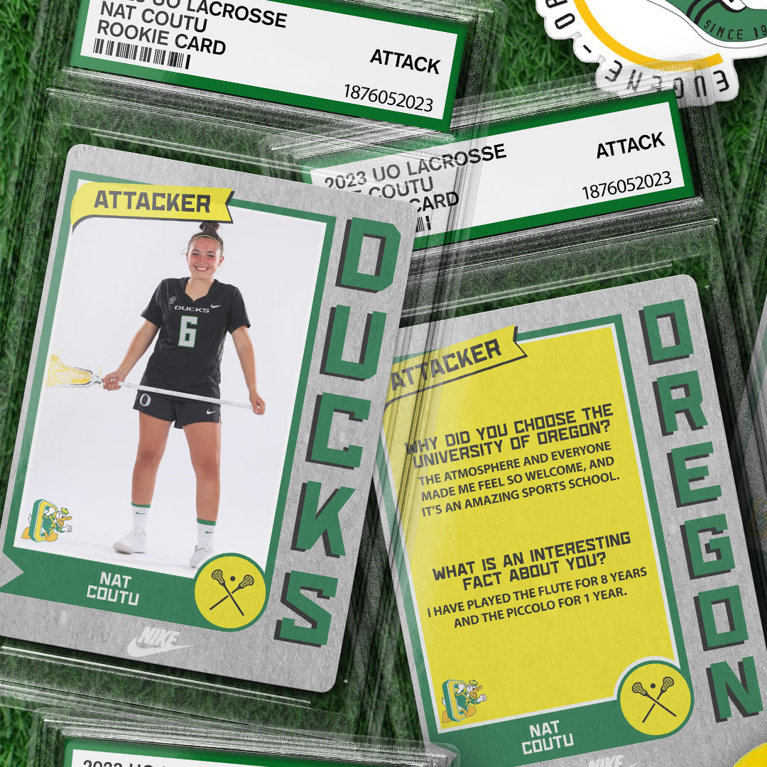 A great atmosphere 𝒂𝒏𝒅 amazing people. Oregon is truly a special place. 🙌

Pumped to have freshman Nat Coutu in Eugene!

#GoDucks