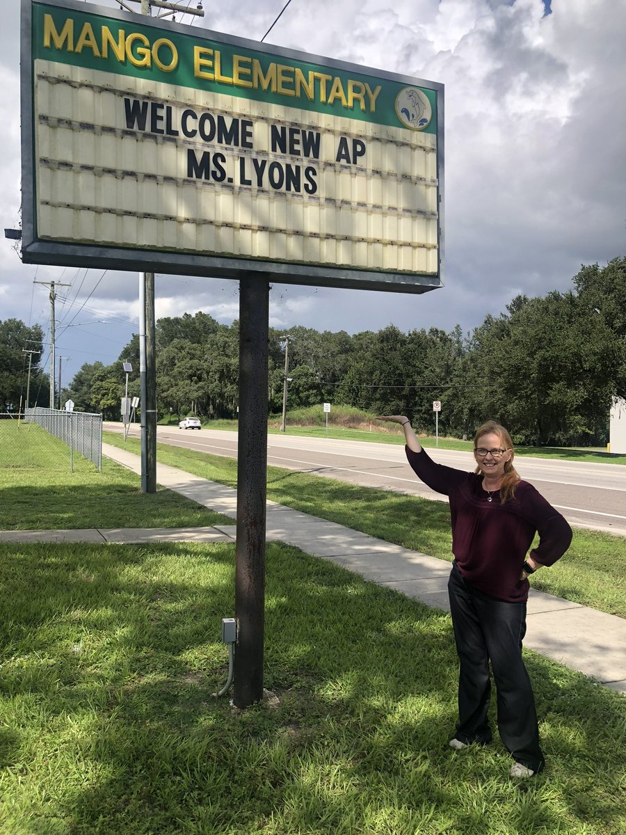 HcpsMango's tweet photo. We are so excited to welcome our new Assistant Principal, Mrs. Marvilyn Lyons! ππ¬ #ALLinForTheWin @TransformHCPS @MangoPRC @HillsboroughSch https://t.co/z1cNj720XK