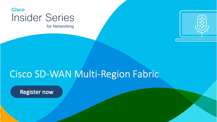CiscoNetworking's tweet image. Looking to evolve your WAN architecture to address multi-cloud, SaaS, and SASE models? Register now for a FREE webinar tomorrow (9/22) on the new SD-WAN! 

cs.co/6019MVck5

#CiscoNetworking #CiscoSDWAN #CiscoWebinar
