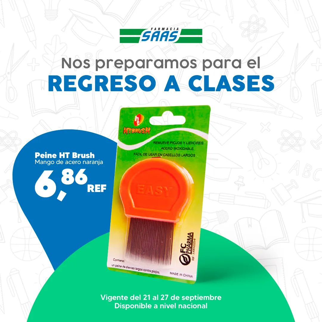 Farmacia_SAAS's tweet photo. Seguimos ofreciéndote todo lo que necesitan los más pequeños para este regreso a clases. 📗📘🖌
Visita tu Farmacia SAAS más cercana y lleva todo lo que ellos necesitan.😁💚
#RegresoaClases
#FarmaciaSAAS #ATuLadoDondeEstes #ProductoSAAS #DeliverySAAS #SAASToGo https://t.co/H7TR4Q325R