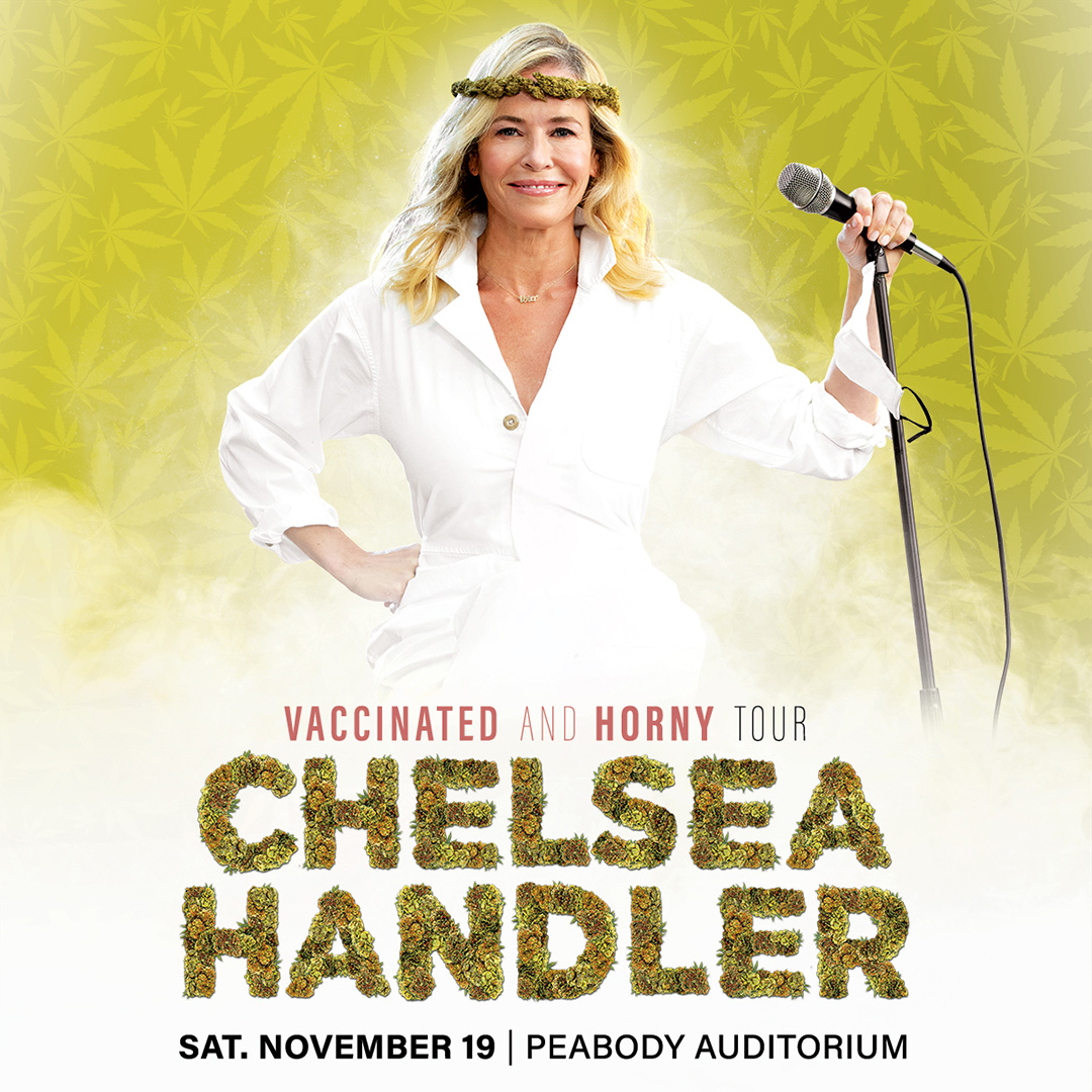 Two-Months To-Go! <a href="/chelseahandler/">Chelsea Handler</a> at <a href="/PeabodyDaytona/">Peabody Auditorium</a> for one-night only on Nov 19th!

🎟: axs.com/events/436374/…

.
.
.

s/o @aegpresentsse 💉🍑