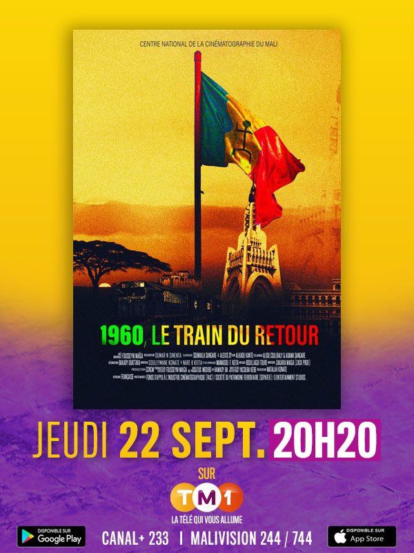 Ce jeudi 22 septembre, le voyage en 1960 démarre à 20h20. Le train ne sifflera qu’une fois alors ne manquez pas l’embarquement ! #Kunu #TM1