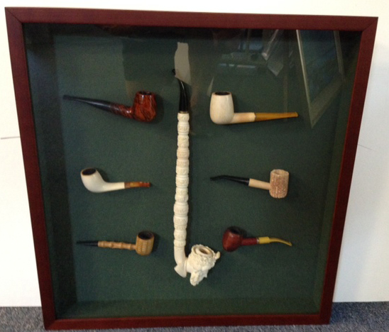GearyGallery's tweet image. If you have a collection that brings back great memories, let Accent Picture Framing  create a custom shadowbox! Shown: a collection of grand dad’s pipes. What would you frame? #customframing #shadowbox #customshadowbox #frameshopct #gearygallery #darienct gearygallery.com/accent-picture…