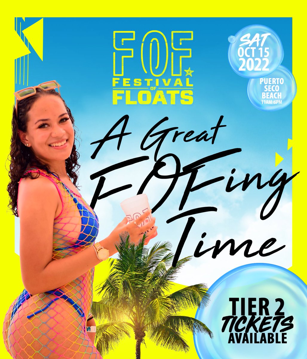 fofjam's tweet photo. We’re ready for a GREAT FOFing time! Our Limited Tier 2 tickets are moving FAST so grab yours NOW and we’ll see you on October 15th for #TheBestFOFingDayEver ! 🤪 Tickets on sale at https://t.co/WZGjXXqcHT! See you soon! #fofjam @fofjam https://t.co/aLxY41Rnx1
