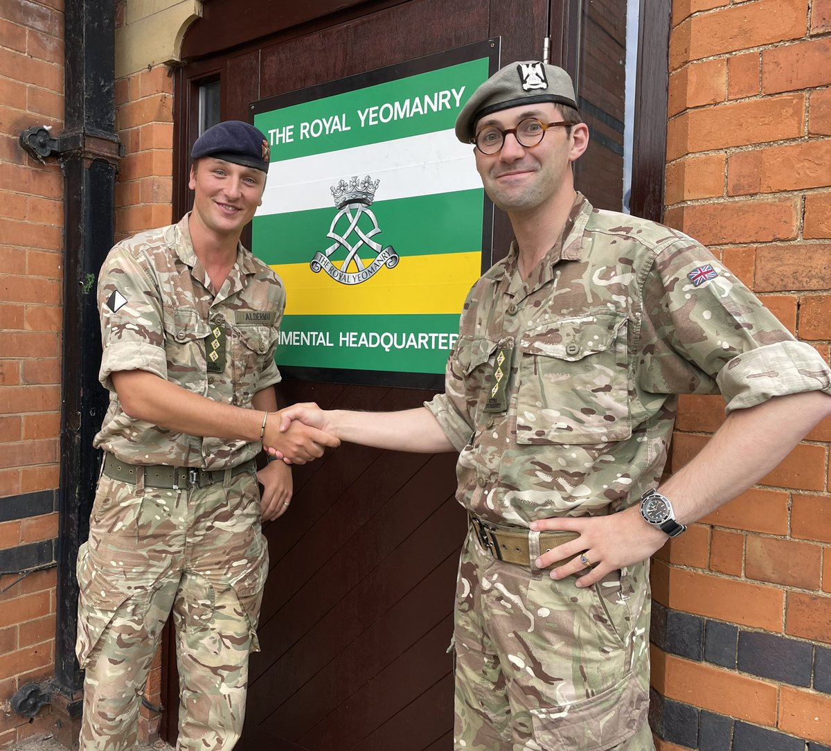 Commanding Officer Royal Yeomanry tweet media