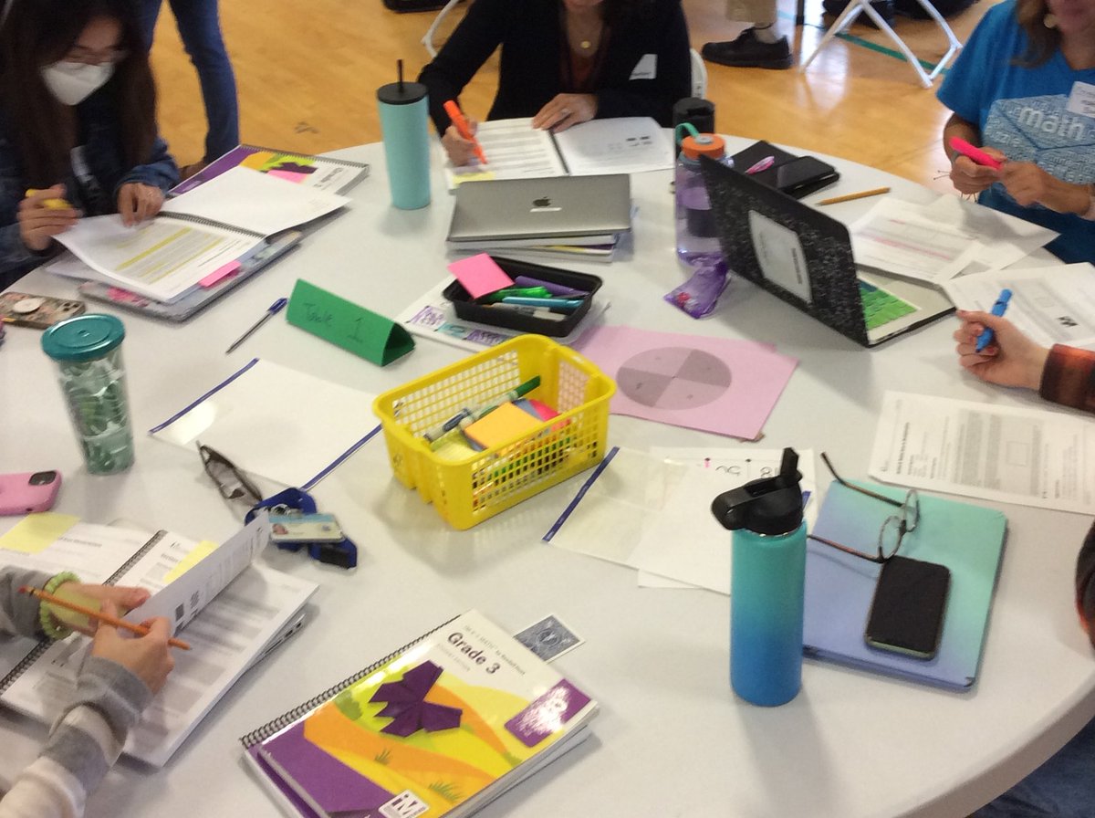 RawdingMolly's tweet photo. Such a fabulous time with incredible 3rd grade teachers exploring multiplication and how students are making sense of it through this unit! The discussions and energy were just so awesome!!
#LearnwithIM #JoyinLearningMath https://t.co/E0VSbyZemj