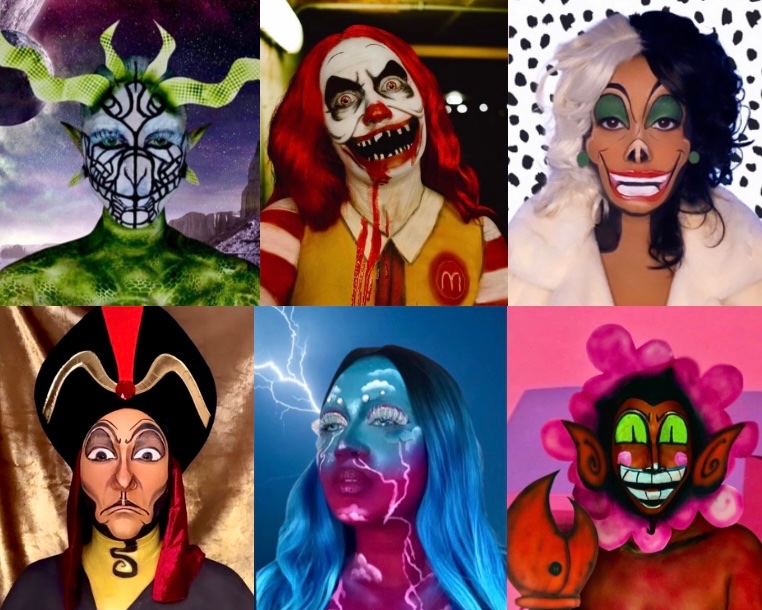 C_CierraSmith's tweet photo. My fave selfies of 2022 so far 😚💚 .. all makeup, &amp; editing by me ✨ #KaratsByChloe #NJMakeupArtist #SFXMakeup #Halloween My booking website is available in my bio https://t.co/iXWH9JMvZb