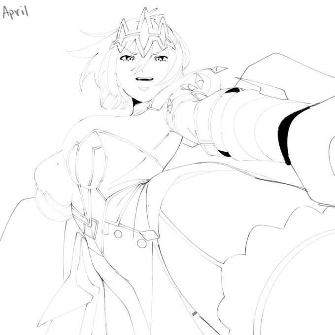 Ilynav and Rin doodles
#E7Art 