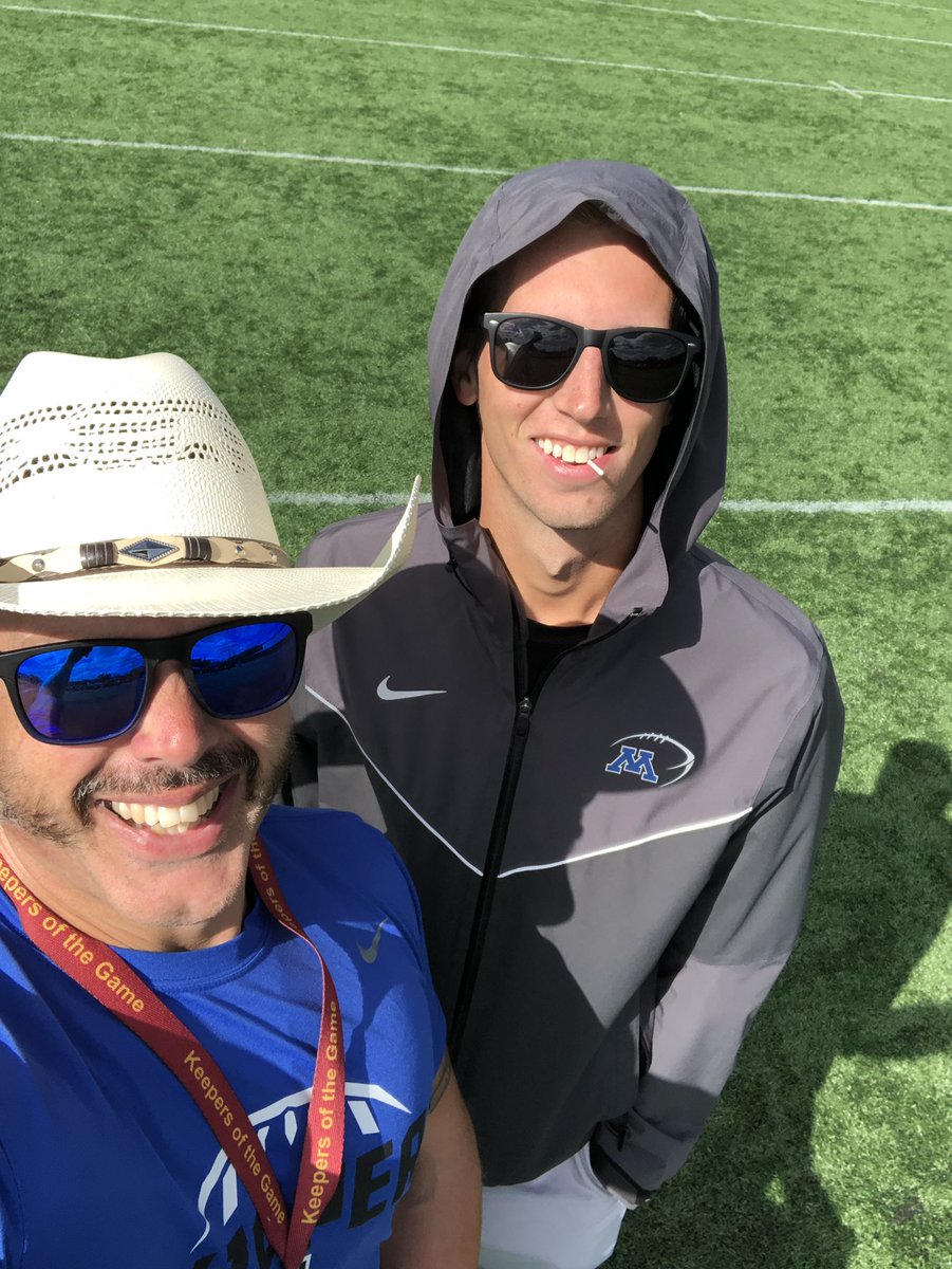 RealCoachBell65's tweet photo. Cowboy day today!  Kickers dressed like usual… https://t.co/ac7vuL0zuT