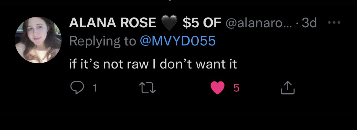 ALANA ROSE 🖤 $5 OF on Twitter: "im not saying you need to sub to my OF buttt… I have full vids