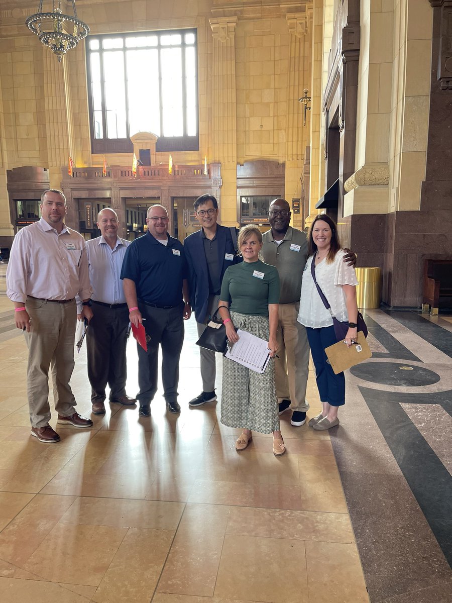 Brandi is visiting #unionstationkc and #sciencecitykc for Leadership Kansas this week. Her team did a scavenger hunt and learned some great information at the same time!
