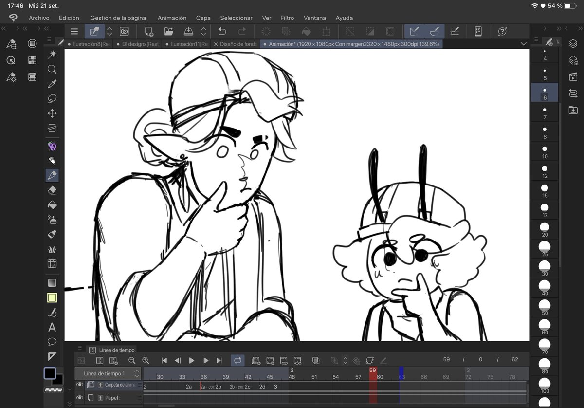 taking a break of working on uni and work to draw them :) 