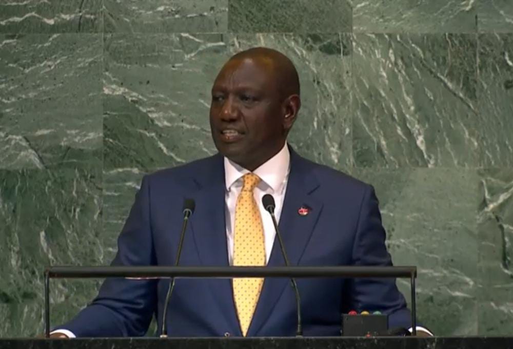 WilliamsRuto's tweet photo. We must modernise agriculture and ensure — in the immediate term — that we find answers to the severe deficit in the availability, flow and accessibility of fertiliser to our farmers. This is because agriculture is the bedrock of the prosperity of many countries worldwide. #UNGA https://t.co/VEoK3koQ5U