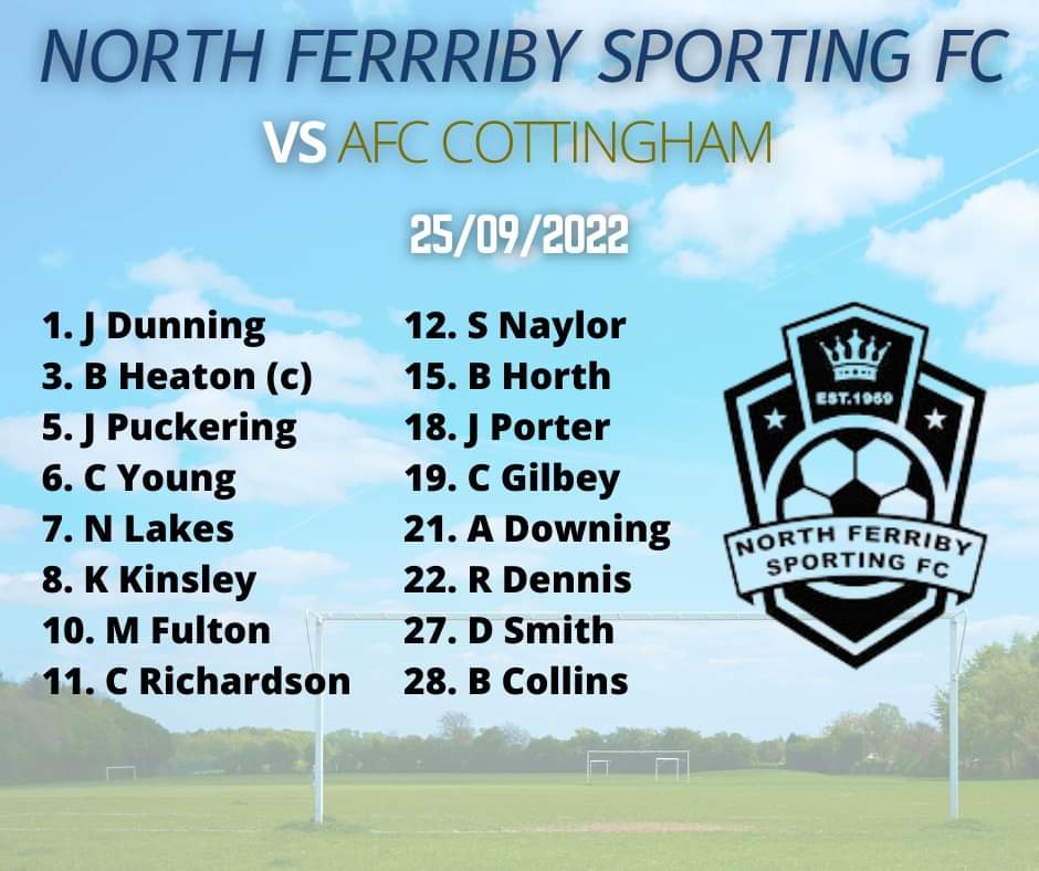 ⚽️ Afc Cottingham 💪

North Ferriby Sporting look forward to their first home fixture of the season.

This week the players will be wearing their pink away strip sponsored by Fraternity Barbers
✍️Sponsored by:
👉 Bikeliner 
👉 FraternityBarbers 
👉 FIREPIT - Beverley