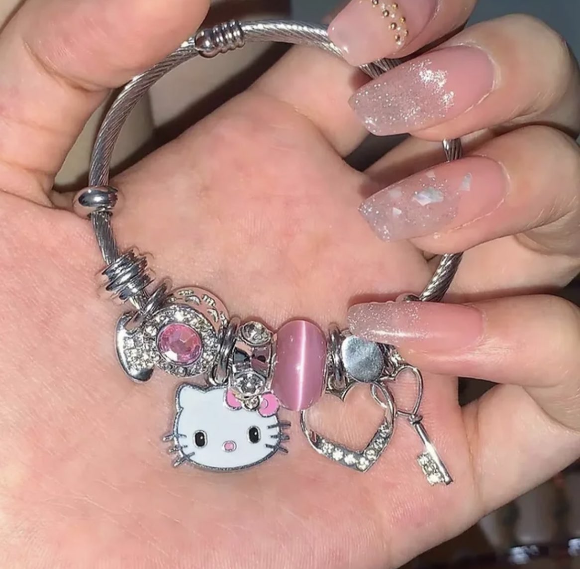 cupcake .. ♡ on X: hello kitty pandora charm bracelets :D https