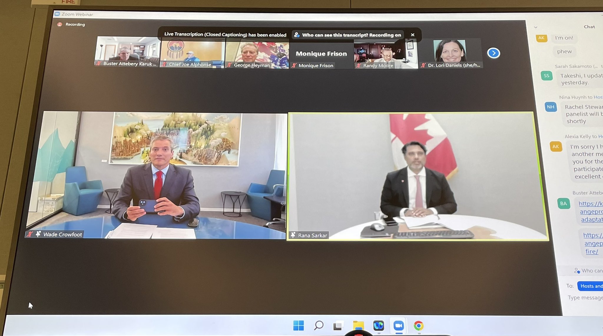 Wade Crowfoot on Twitter: "Great discussion today at #ClimateWeekNYC co