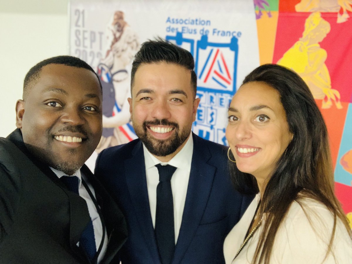 steve_sbl's tweet photo. @InnopolisExpo 2022 en partenariat avec l’@AssoElusFrance a organisé la première édition de #LaRentréedesÉlus. Nous y étions @ErgunToparslan et #awatef.
Un très bon moment d’échange. Merci à vous 🙏 https://t.co/ndlEC6nLBb