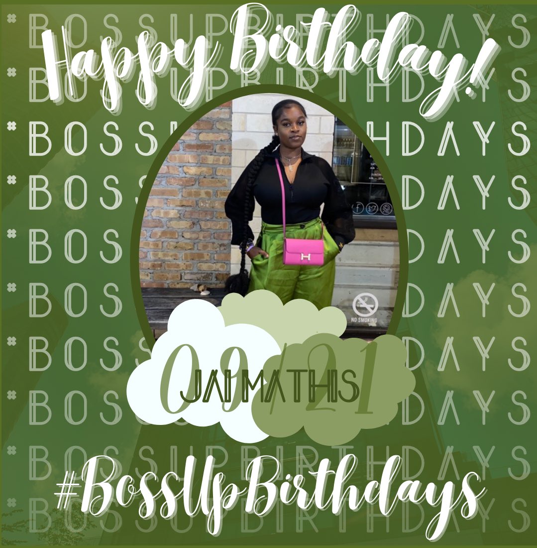 You thought it was over? VirGOAT season is still in full effect 😏‼️ 
Sending special birthday wishes to our fellow BossUp member, Jai🎉. Enjoy your day🧿