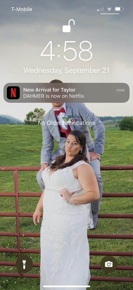 TDoss20's tweet photo. Made my day. Already on episode 3 #DahmerNetflix https://t.co/ev7JnQu3Cc
