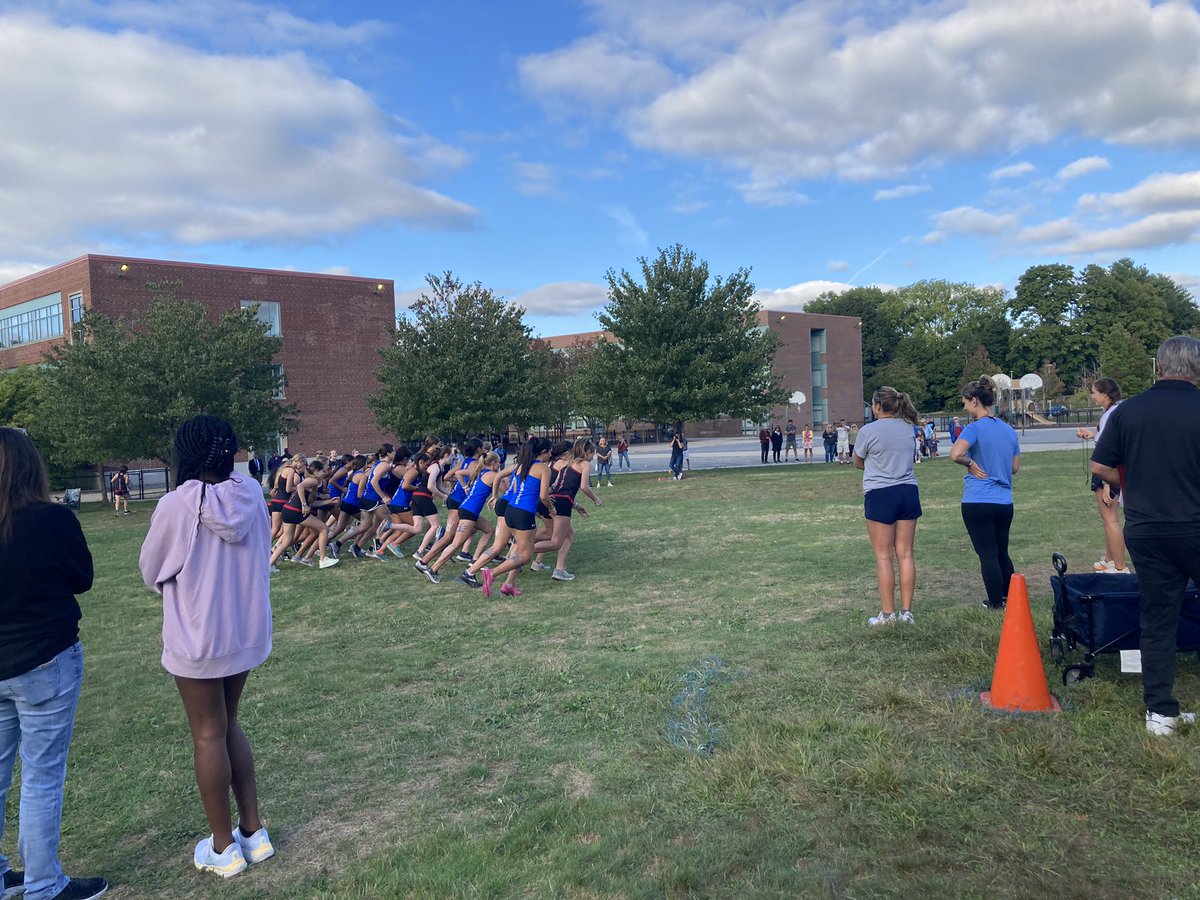 methuensports's tweet photo. Here we go Girls @METHUENXC hosting @NA_Athletics https://t.co/Qf4cLjl3wP