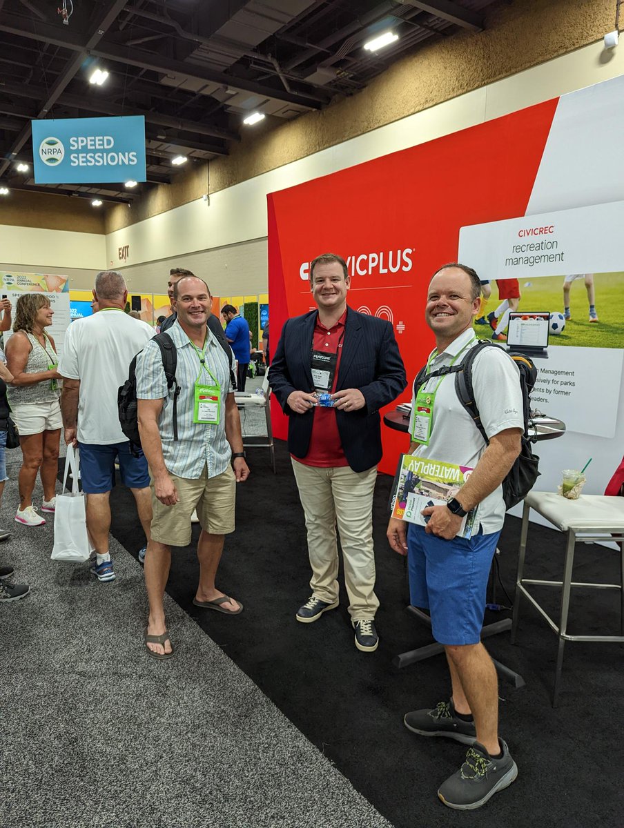 CivicPlus's tweet photo. NRPA Day 2!
If you're attending #NRPA2022 visit the @CivicPlus team at booth #635 to learn more about our Recreation Management Solution.
Begin creating positive civic experiences: https://t.co/b5Z8EwvQXt
#CivicPlus #NRPA #recmanagement https://t.co/OxUiVwkMOt