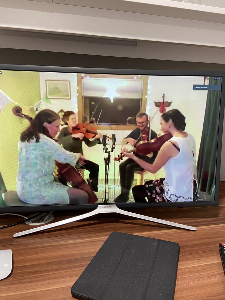 The most gorgeous evening of stunning musicianship thanks to <a href="/MetheraMusic/">Methera</a> and <a href="/LiveToYourLR/">Live to your Living Room</a>. Definitely one to go and see! 🎻