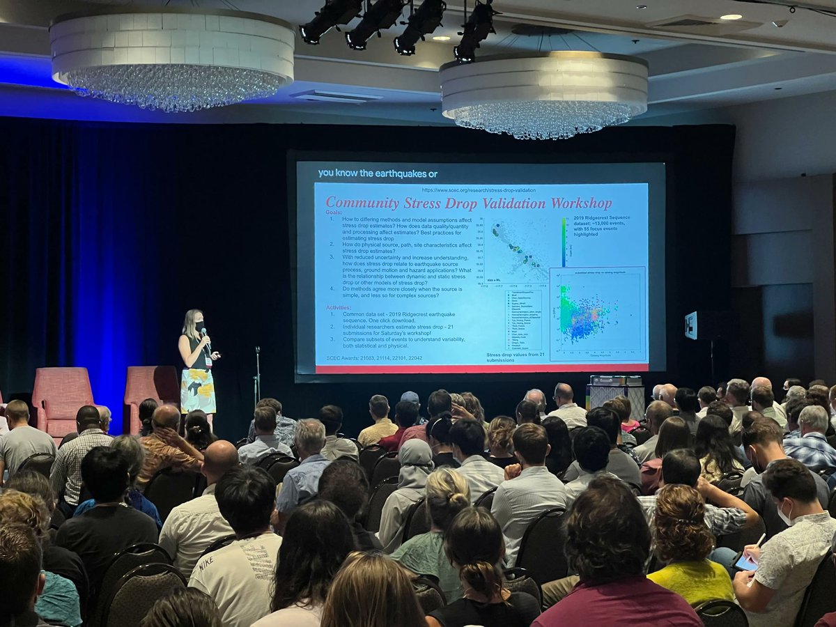 SCEC's tweet photo. One week ago today, the #SCEC2022 Annual Meeting concluded! What were your favorite moments from this years Annual Meeting? What do you look forward to next years meeting? Let us know below π https://t.co/VqVW1zj9V5