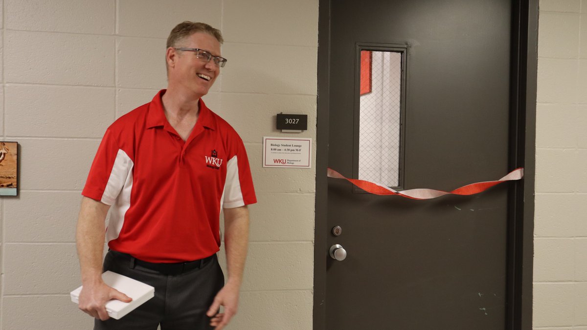 Our <a href="/WKUBiology/">WKU Biology</a> Student Lounge is open! Stop by and check out this unique student space! KTH 3027 #biology #studentspaces #becausescience