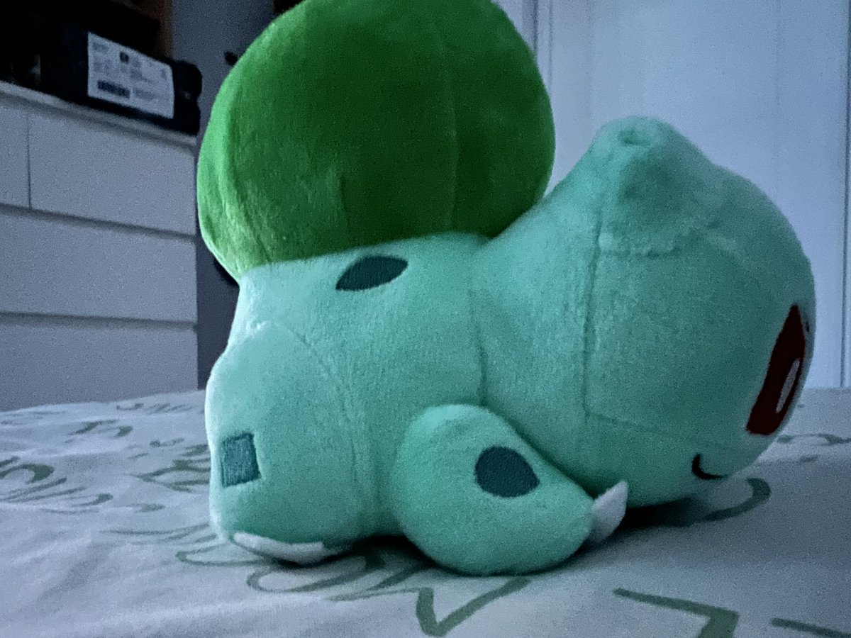 Alberto_1676's tweet photo. Mi nuevo compañero #pokemon ya está en casa 🏠. #friki #primeraGeneracion #Bulbasur https://t.co/hfChk45UCa