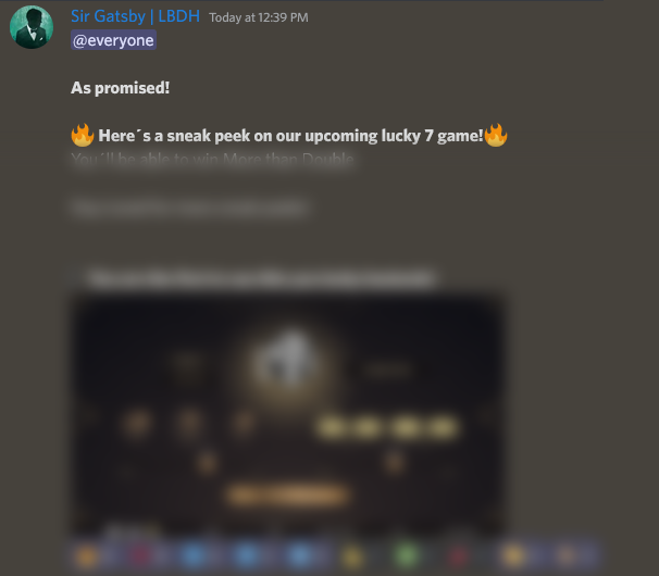 LuckyBastardDH's tweet photo. Join our discord to see the sneak peek!
https://t.co/77M4MHO9Ve

✅Our game is 100% ready!
🔥We´re All Lucky Bastards 
#WALB

#Solana #SolanaCommunity #SolanaNFTs #solanaNFTproject #Solanaairdrop #SolanaGiveaway $Sol #CasinoSolana https://t.co/wx7B5wJeia
