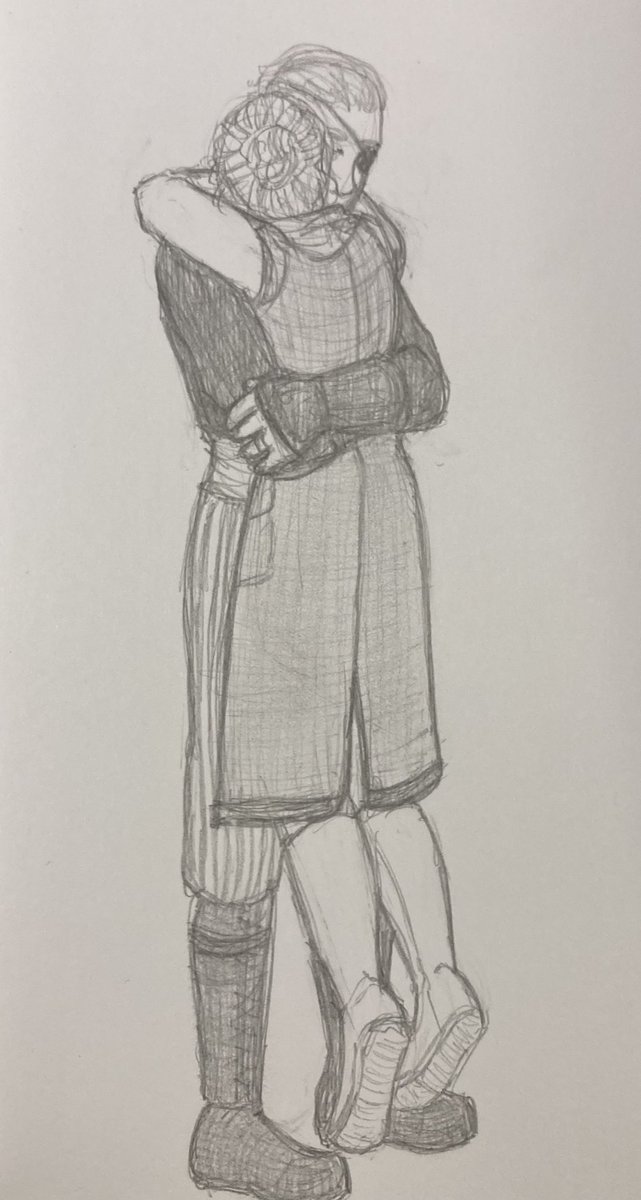 cronusnest's tweet photo. and golly does this warlock love their mom 🥲 hugging her bye (for now!) https://t.co/xUdFK9FplP