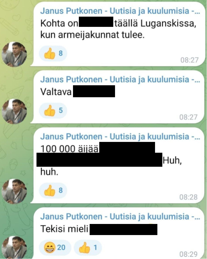 KuuppaP's tweet photo. @JICase12 @janus_putkonen Siellä alkaa selvästi ollemaan jo kovat paineet pojilla. Mut kohtapa niitä pääsee päästelemään! https://t.co/0J4oaqdApM