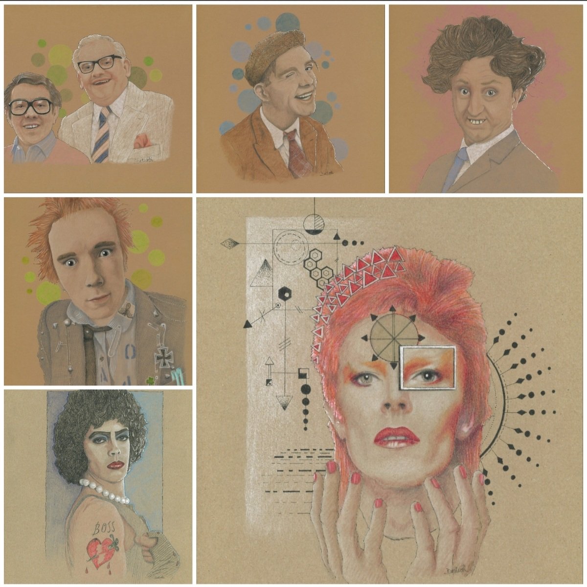 diddydodar's tweet photo. We have new printers at work, I thought I'd try the scanning function, these have turned out well...bonus! #Artists #pencilart #artwork https://t.co/CVsFjY3mta
