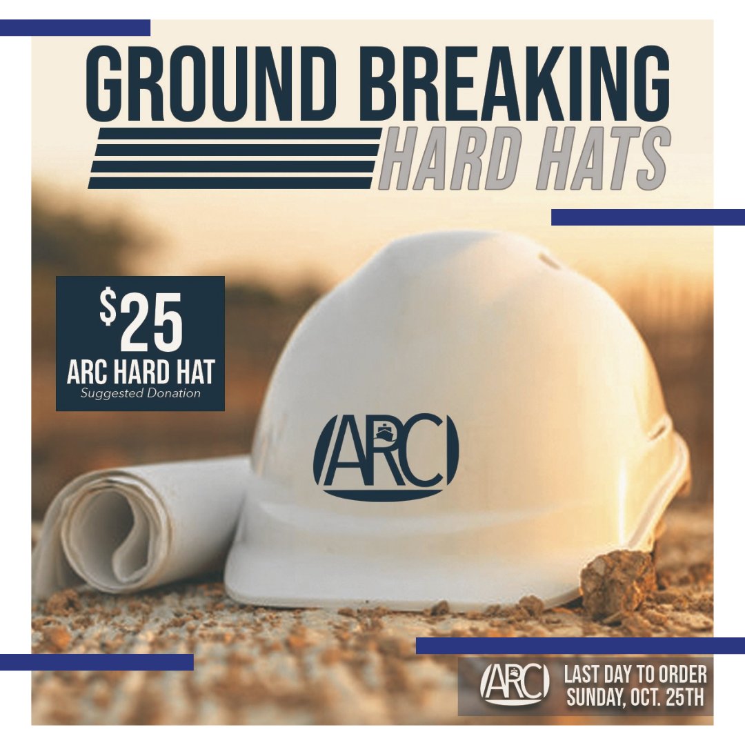 _arcministries's tweet photo. We are SUPER excited about our historical "Ground Breaking" ceremony set for Oct 1st!
You may purchase your signature Hard Hats for the celebration by clicking the link below:
https://t.co/CbAqrq0EQ1
#ARC #ARCMinistriesCLT #SepTIMBER βοΈβοΈ https://t.co/ZaY2TInFQ8