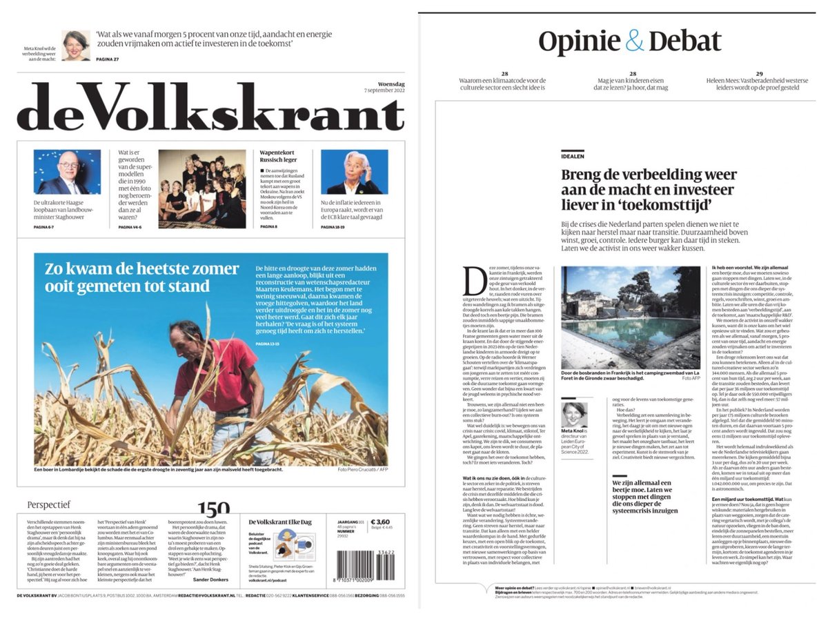 KnolMeta's tweet photo. Tof dat @jesseklaver in de #AlgemeneBeschouwingen pleit voor #kathedraaldenken en het lange termijnperspectief, verwijzend naar het boek "The Good Ancestor" van @romankrznaric, dat ons ook inspireerde tot het @mvdtoekomst. #toekomsttijd #timerebels
๐๐พ https://t.co/fmvX98GgAz https://t.co/USfecjXVbt