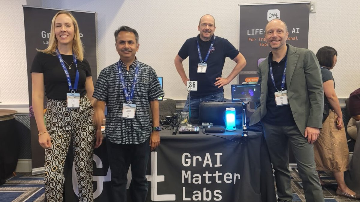 Thanks for all the positive feedback on our #audio transformation demos powered by GrAI VIP #chip, which we showed last week at #EdgeAISummit! Excited to enable ground-breaking high-fidelity use cases in the consumer space that utilize the unique capabilities of Life-Ready #AI!
