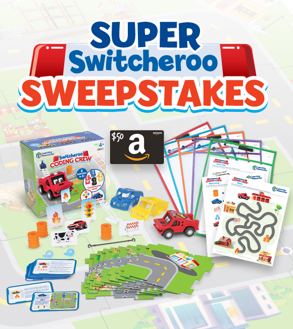 Join the Switcheroo Coding Crew! Ready to save the day the coding way? Enter our Switcheroo Coding Crew sweepstakes to win our newest preschool coding set filled with rescue challenges! 🌟 Enter Now > bit.ly/3BX0zDY