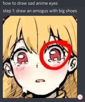 Sad Anime Girl  Among Us Eyes  Know Your Meme